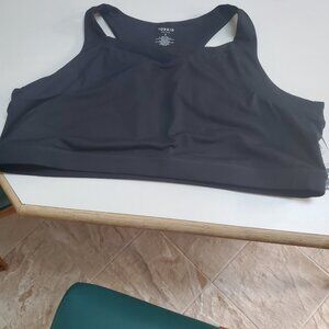 Torrid size 5 black active sports bra
